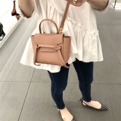 celine pico belt bag outfit